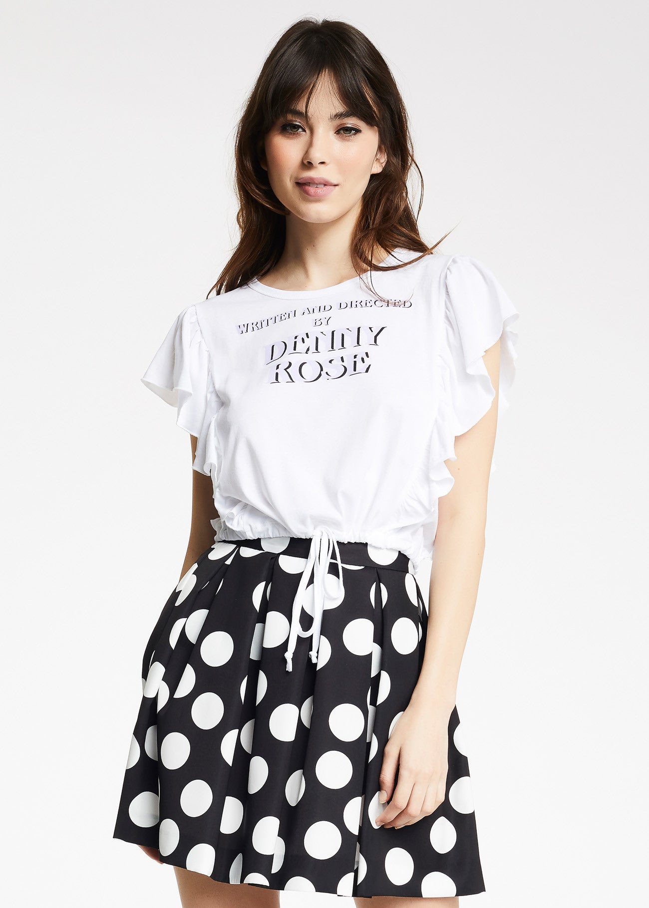 Tshirt con rouche