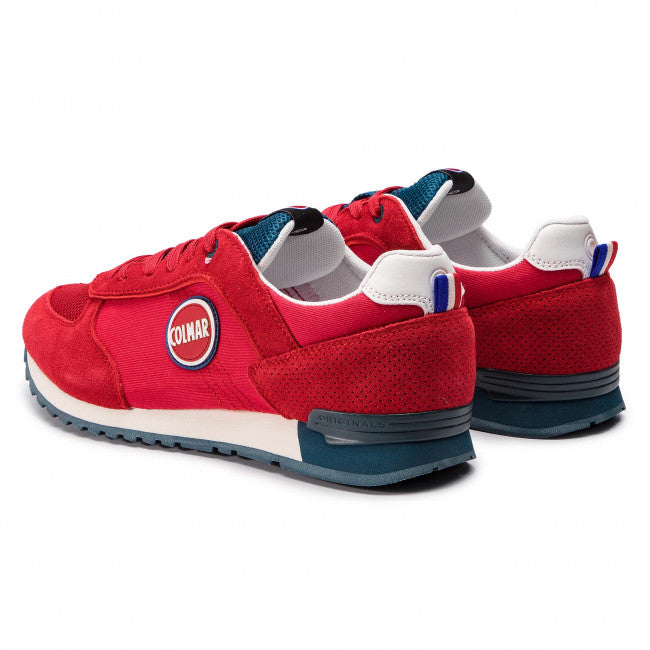 Sneaker Colmar rosse e blu