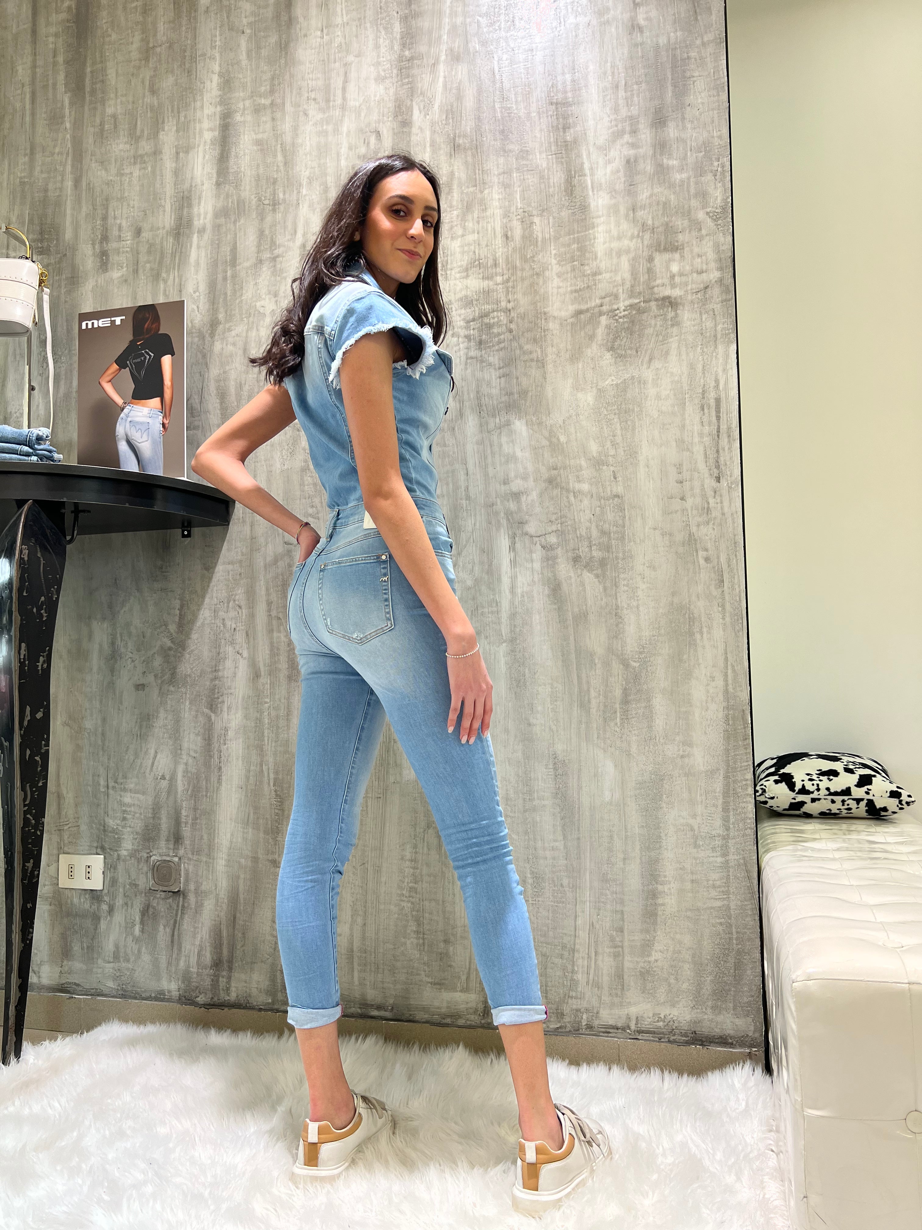 Tuta in denim