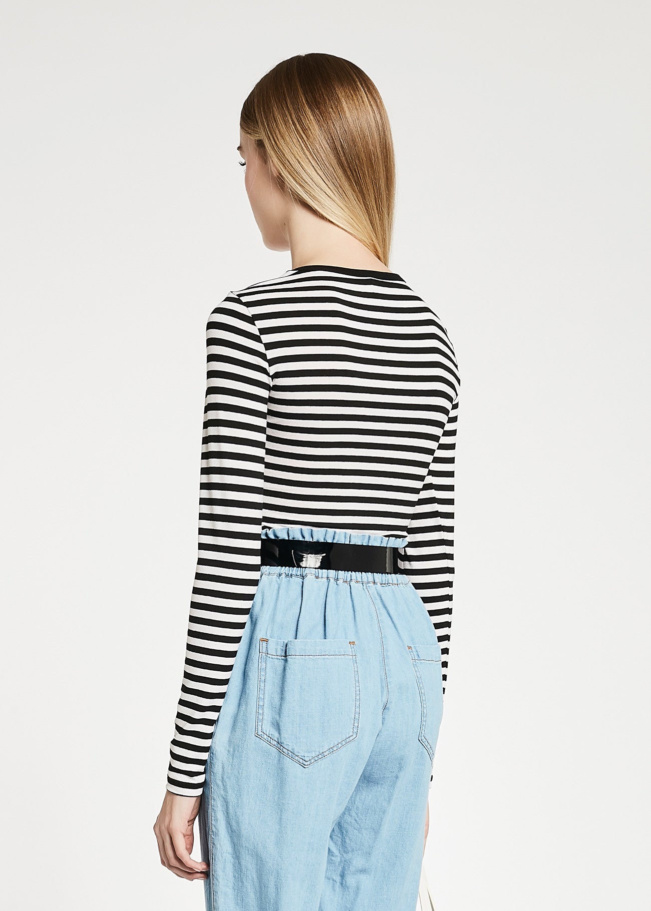 T-shirt con fiocco