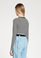T-shirt con fiocco