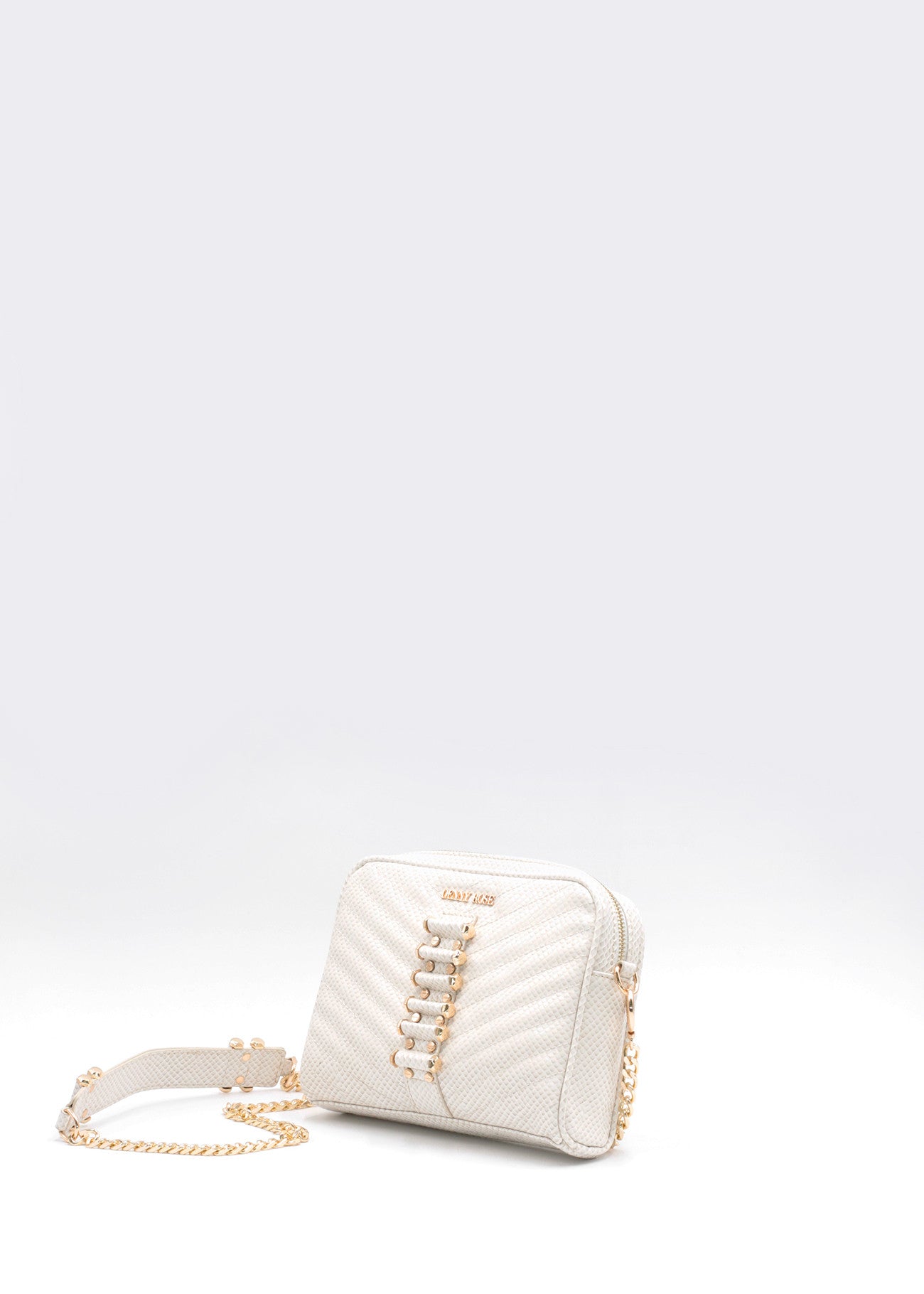 Borsa tracolla con motivo pitone