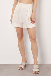 Shorts ampi con pinces