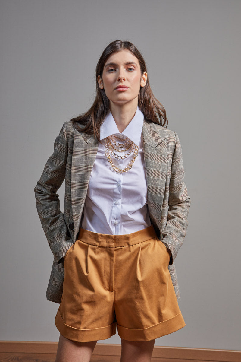Camicia a uomo in popeline