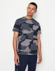T-shirt con fantasia