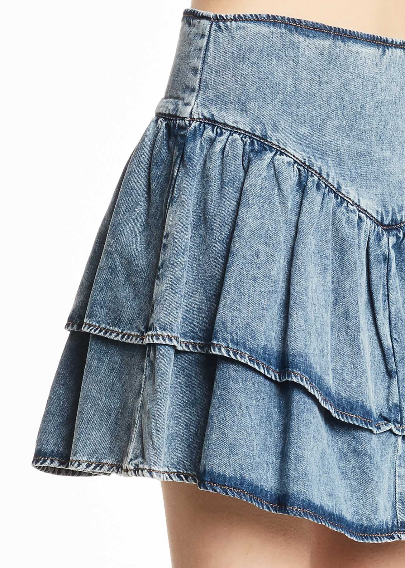 Gonna in denim