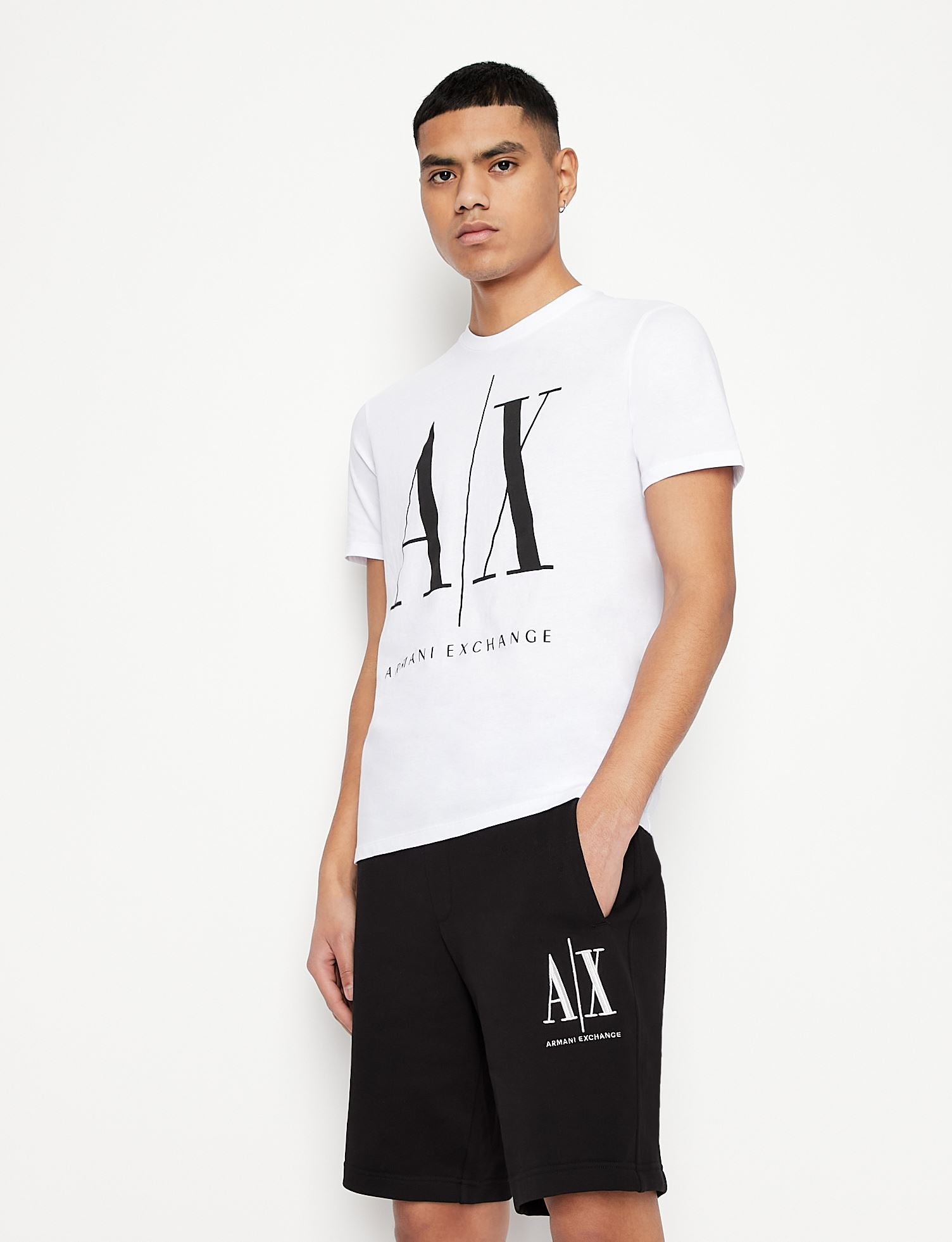 Tshirt con logo bianca