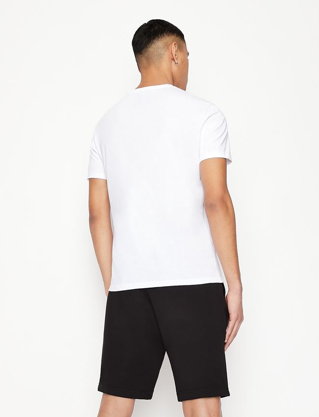 Tshirt con logo bianca