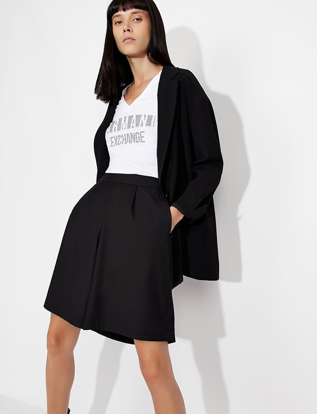 Tshirt bianca slim fit in cotone stretch