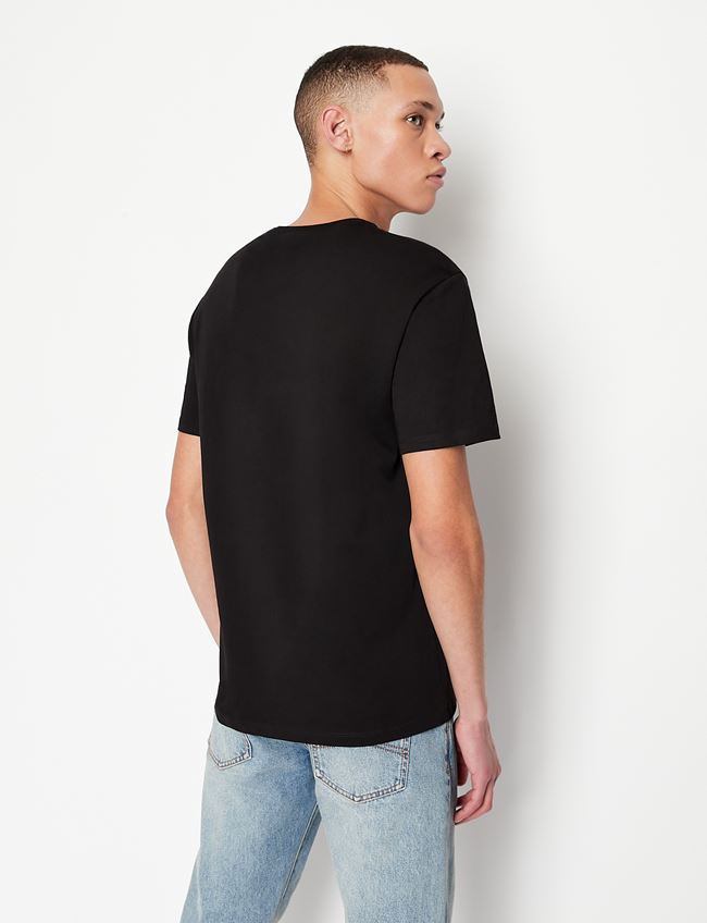 Tshirt con logo nera