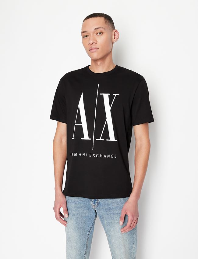 Tshirt con logo nera