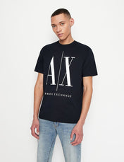 Tshirt con logo blu