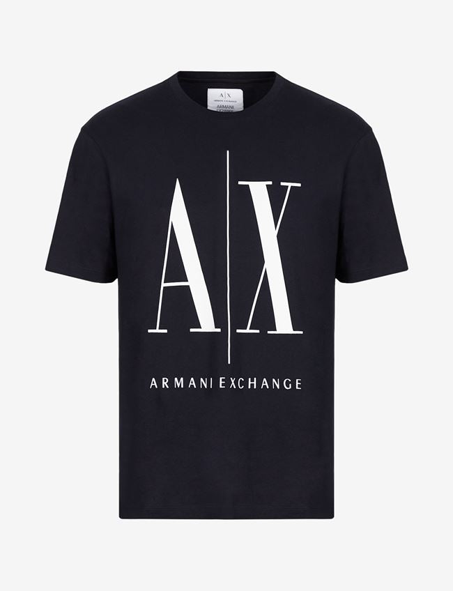 Tshirt con logo blu