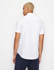 Camicia tinta unita manica corta