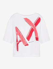 Tshirt cropped bianca