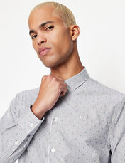 Camicia in microfantasia