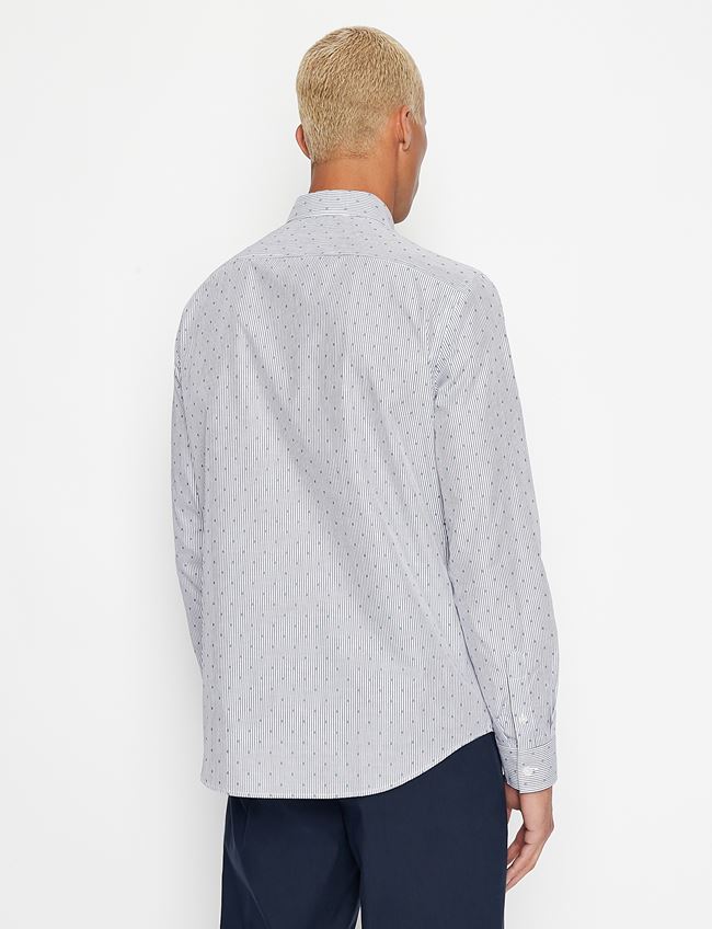 Camicia in microfantasia