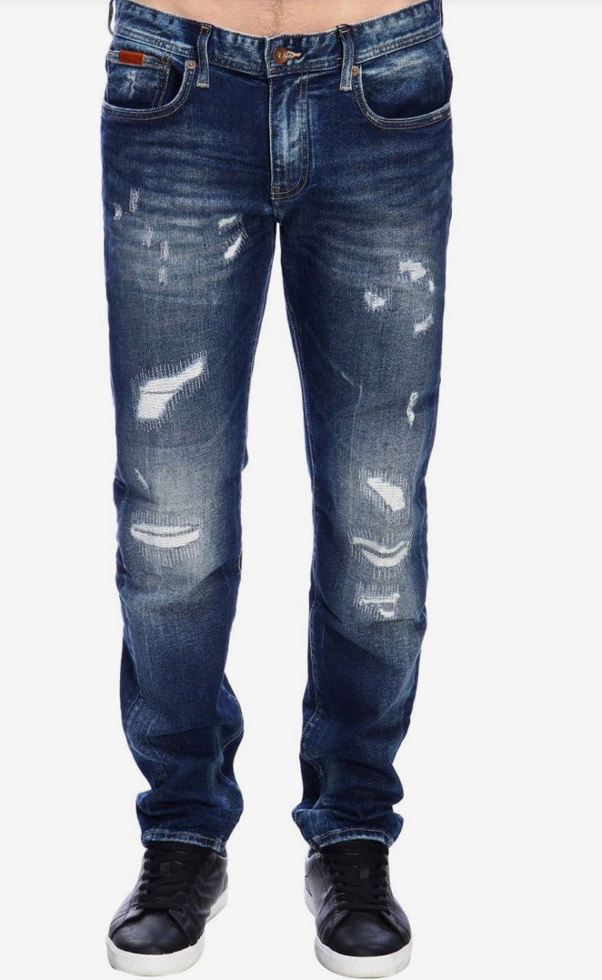 Jeans con rotture