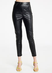 Panta capri similpelle