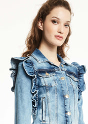 Giubbotto in denim