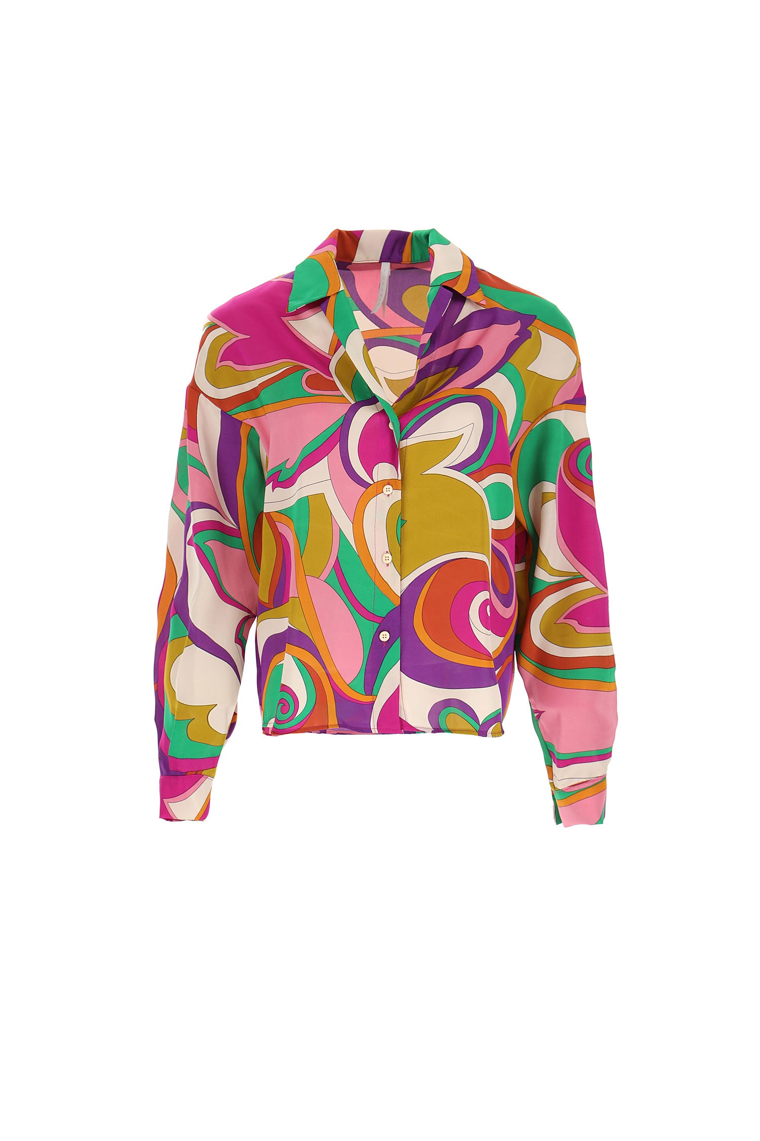 Blusa fantasia astratta