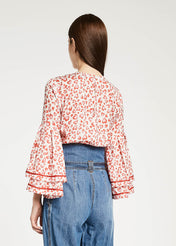Blusa a cuori