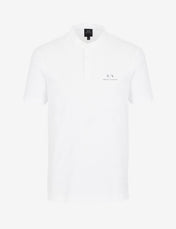 Polo in piquet collo coreana