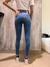 Jeggings a vita alta