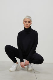 Pantalone jogging in maglia