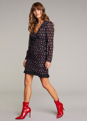 ABITO IN CREPE E GEORGETTE