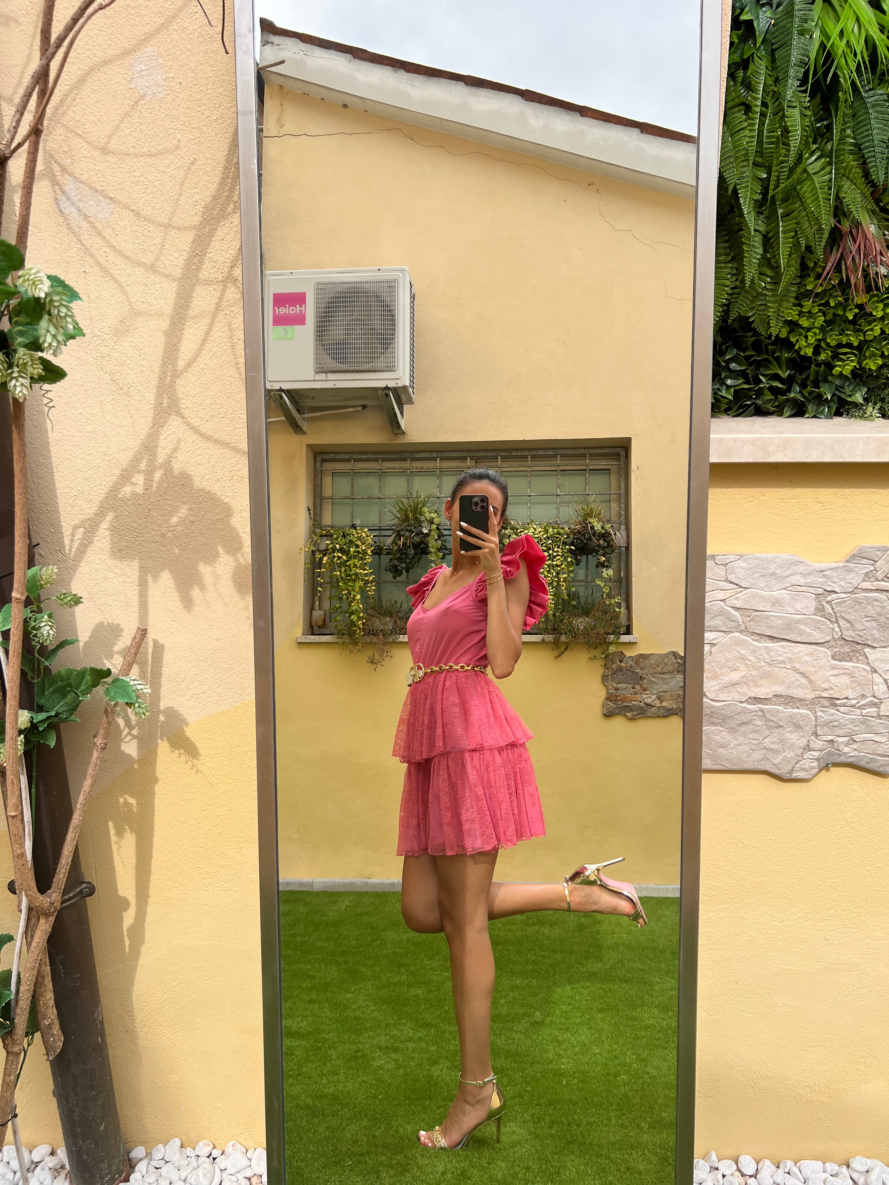 Abito fuxia PINKO