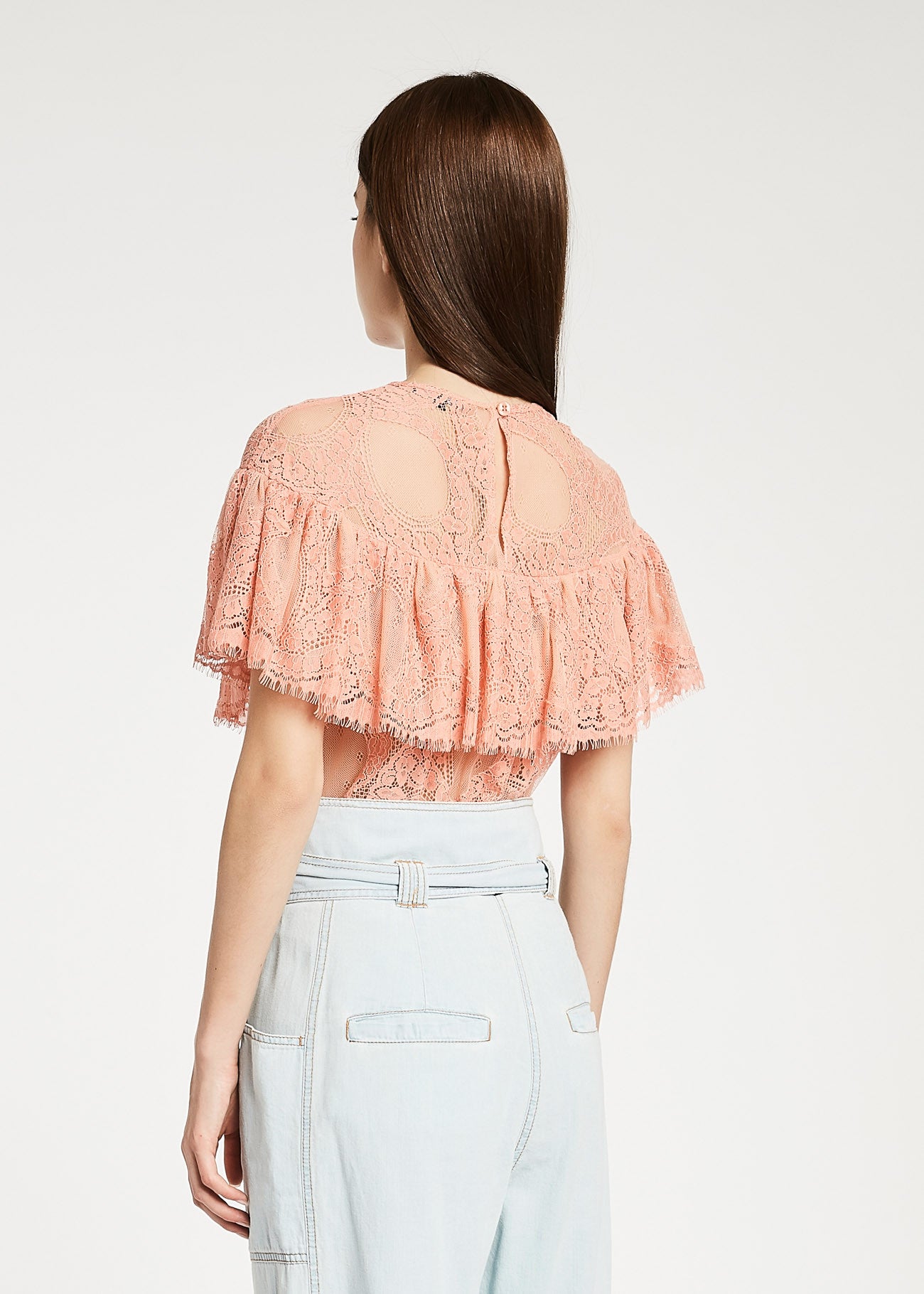 Blusa in pizzo