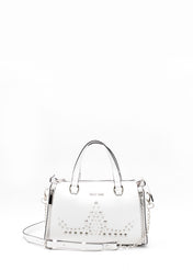 Borsa bauletto con borchie