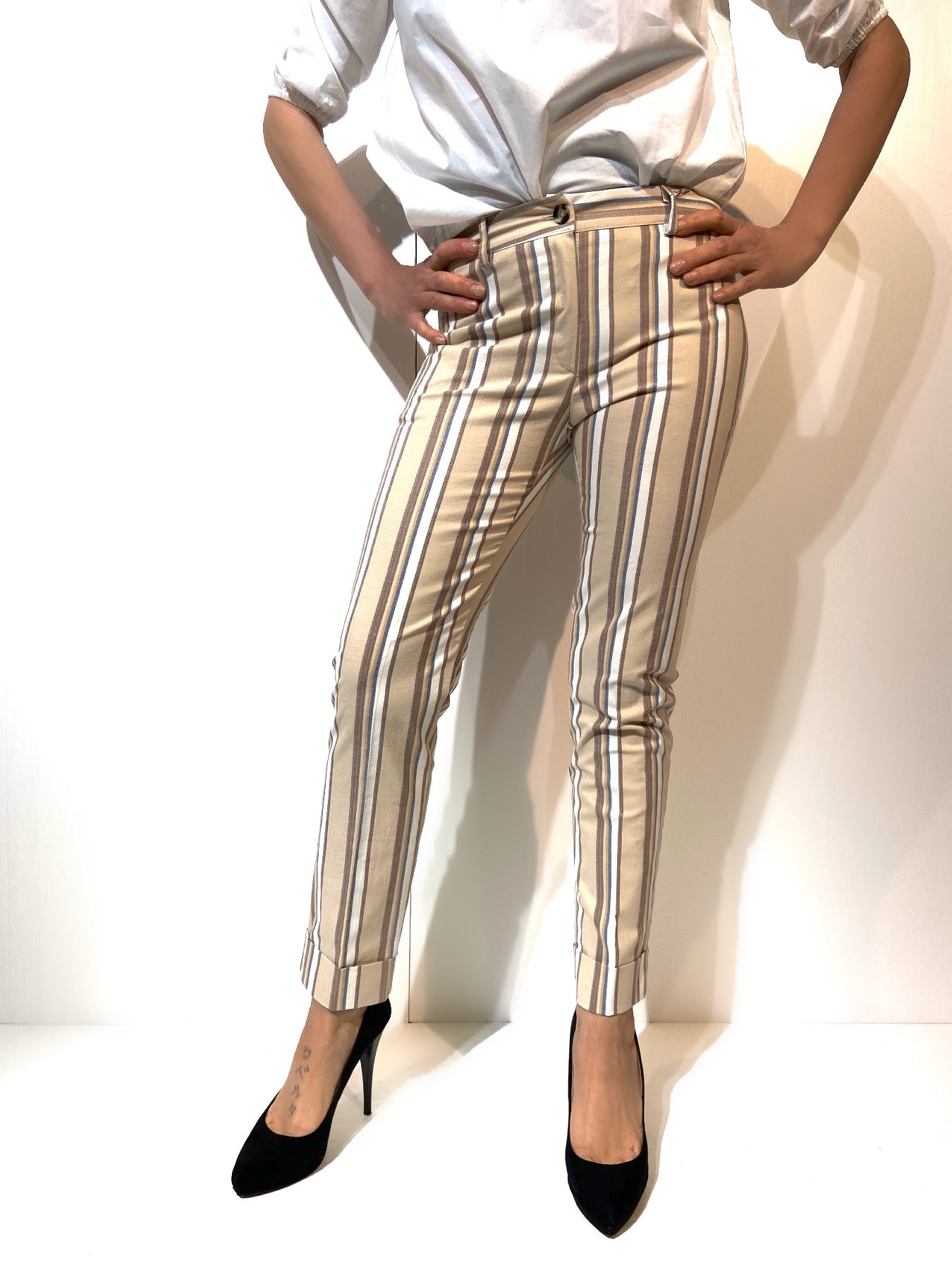 Pantaloni a righe