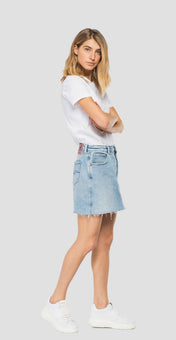 Minigonna in jeans
