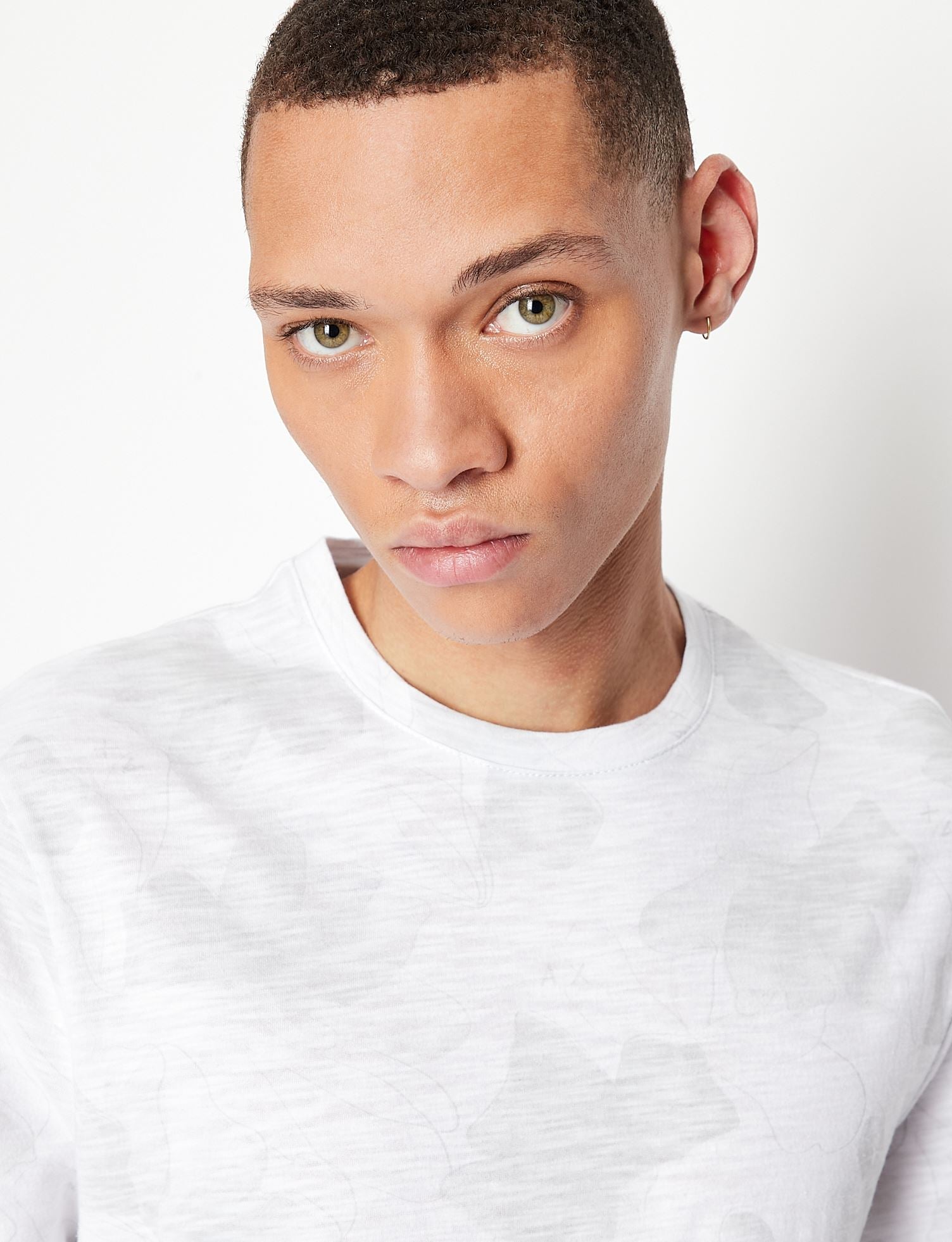 T-shirt girocollo floreale