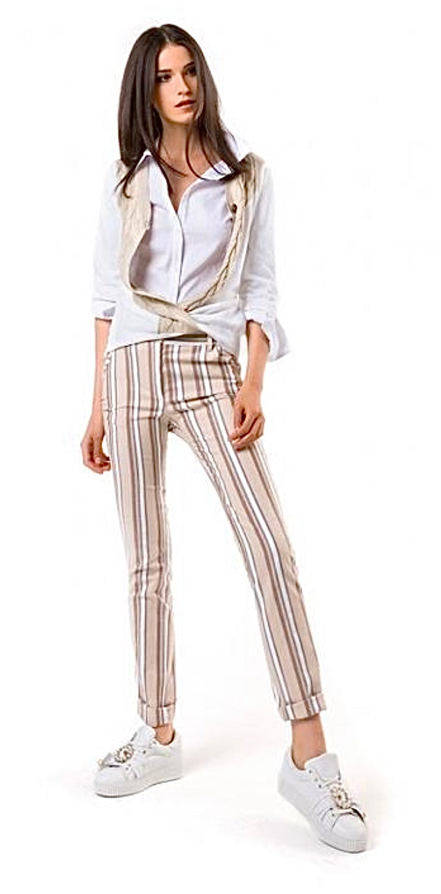 Pantaloni a righe
