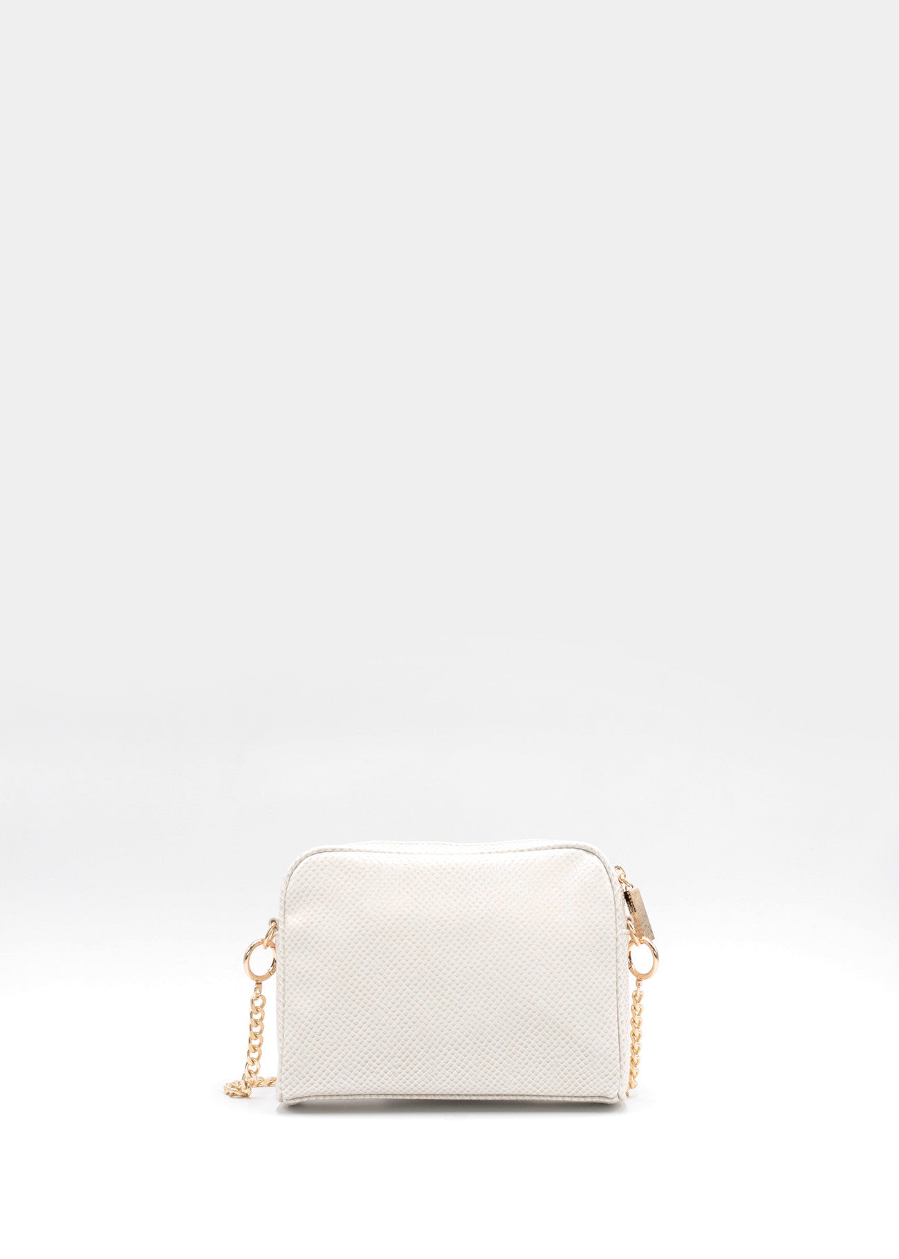 Borsa tracolla con motivo pitone