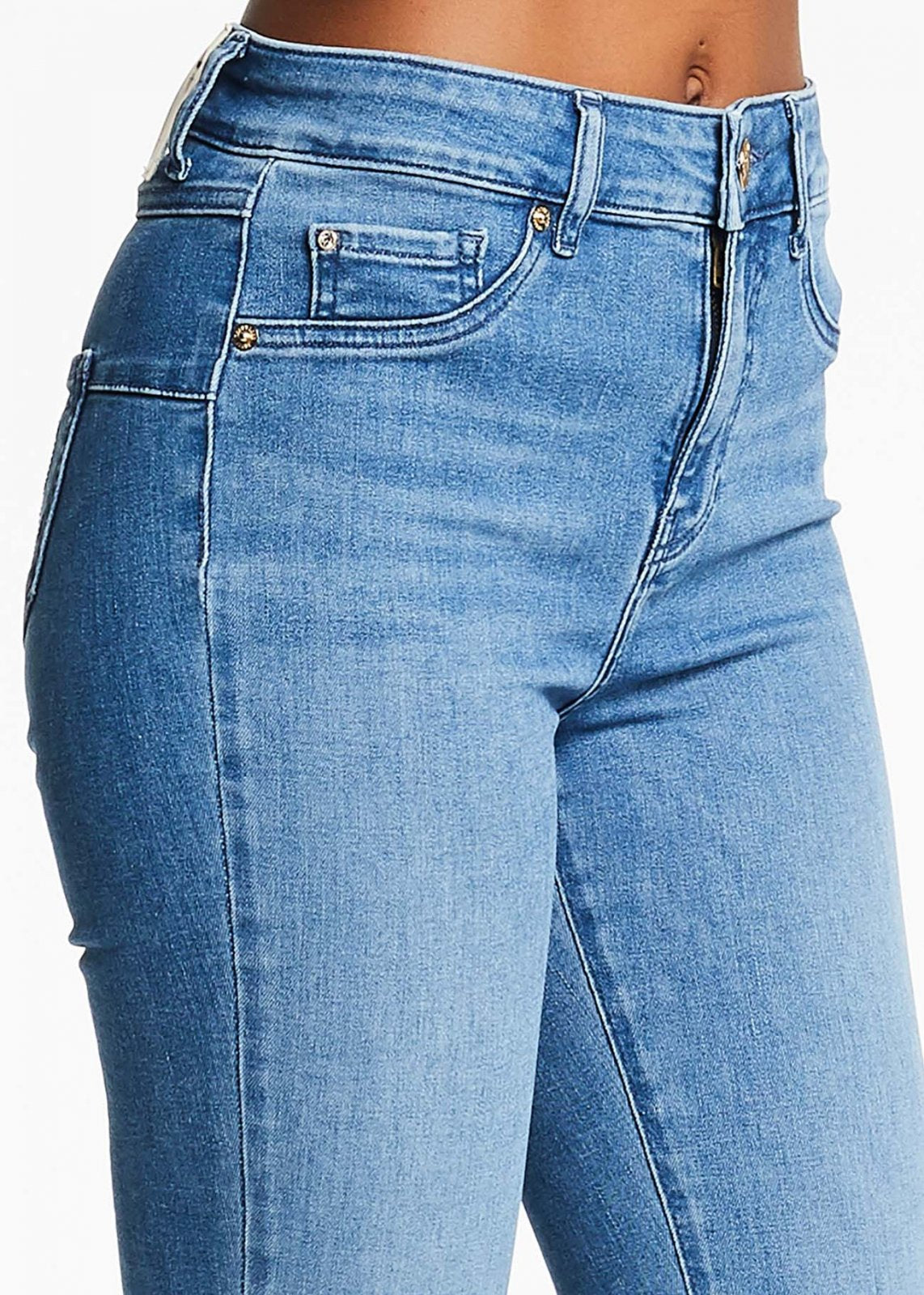 Jeggings vita alta