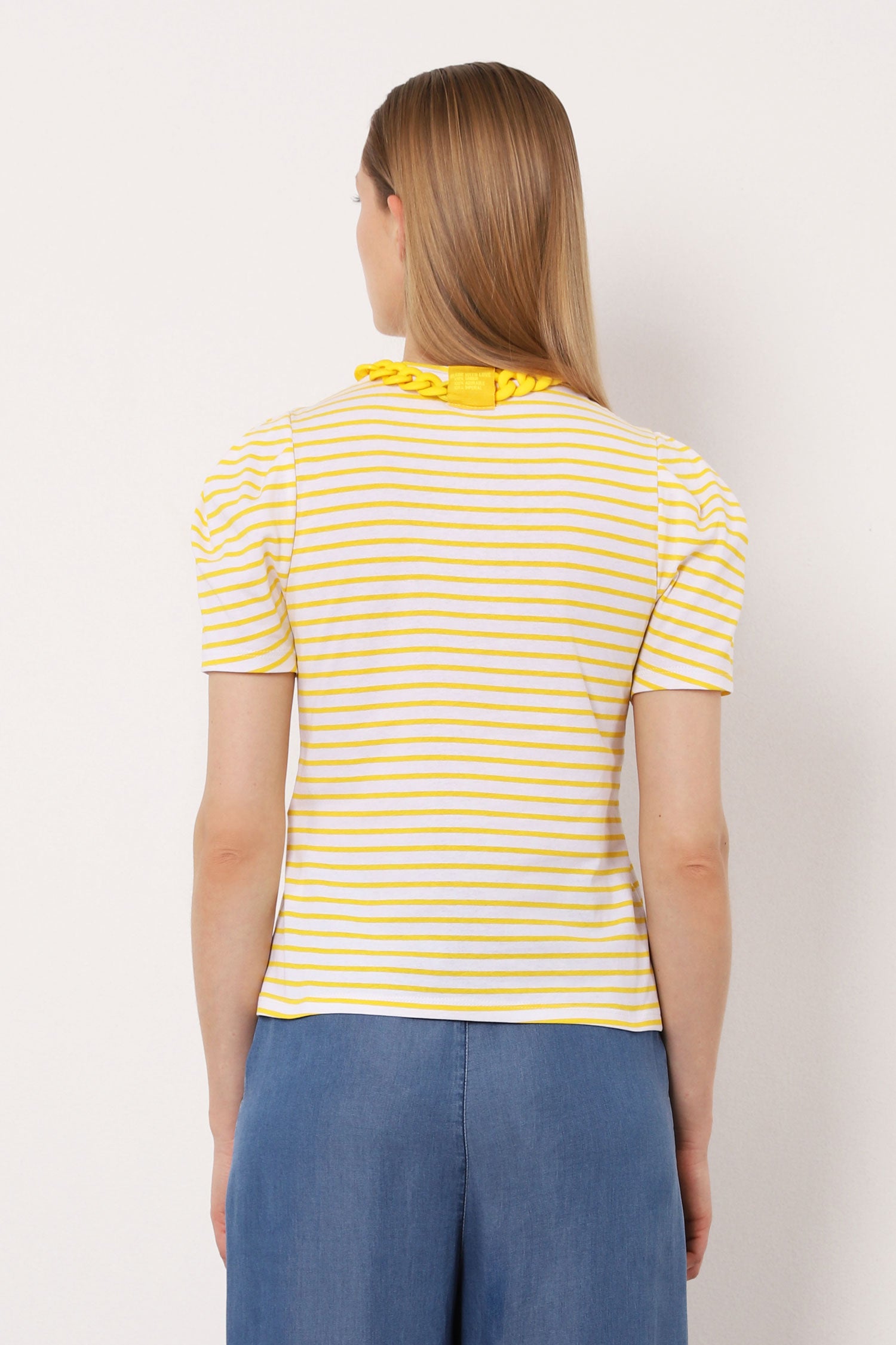 Tshirt a righe con catena