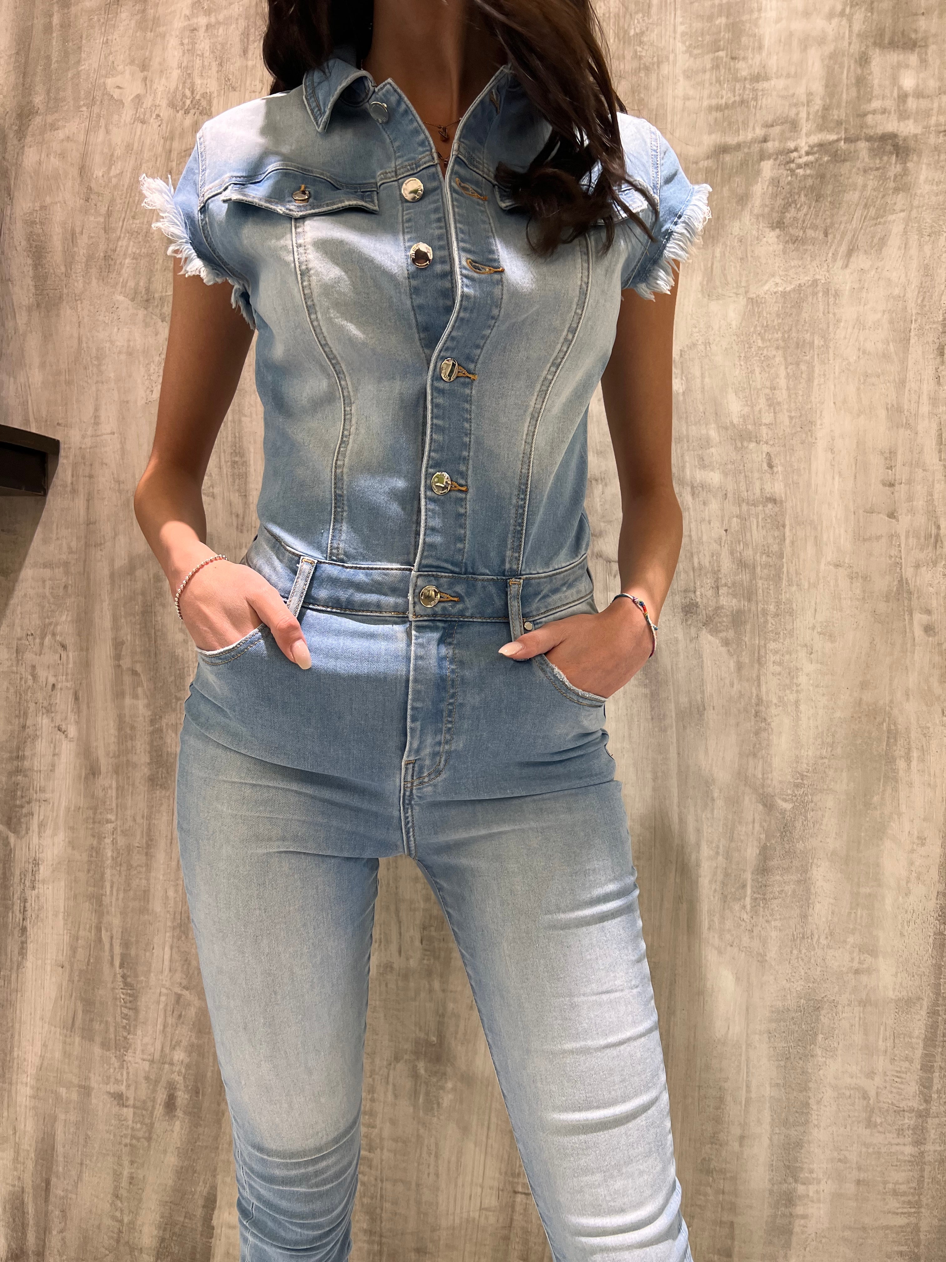 Tuta in denim