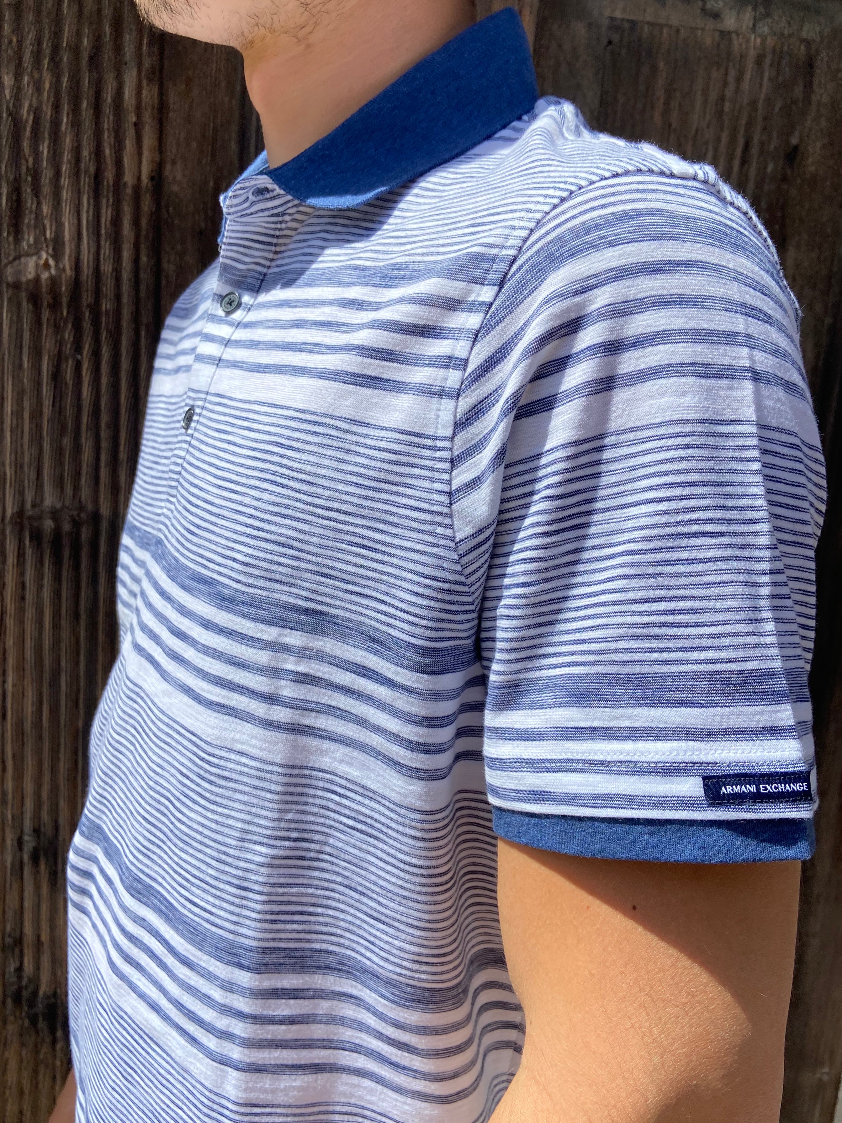 Polo a righe