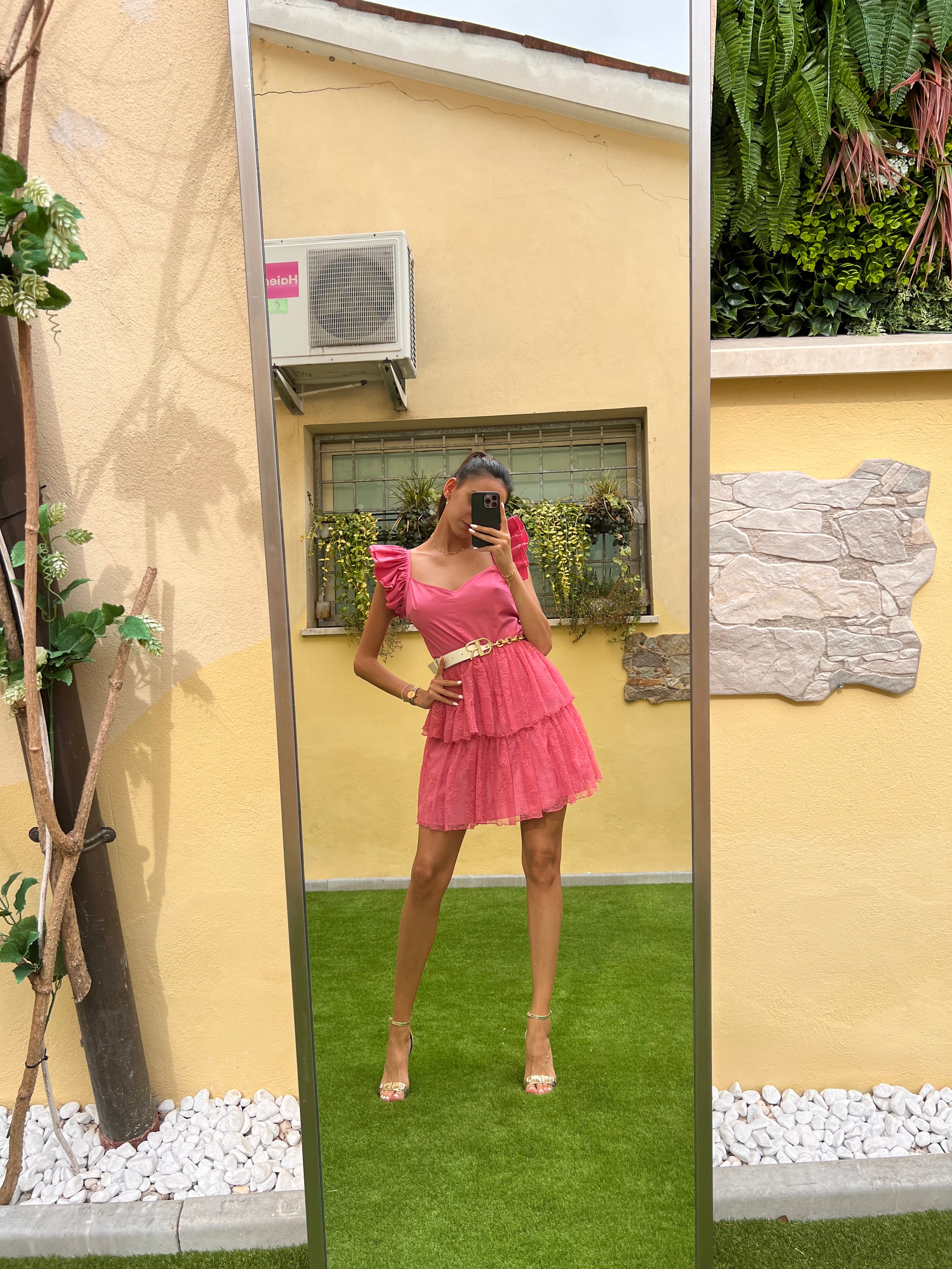 Abito fuxia PINKO