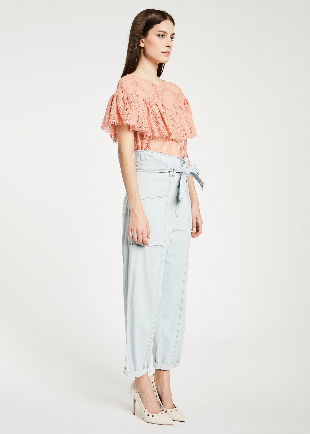 Blusa in pizzo