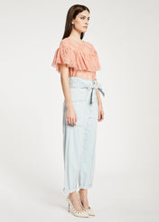 Blusa in pizzo
