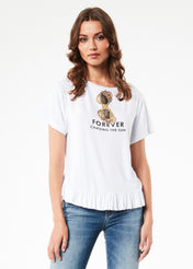 T-shirt con applicazioni