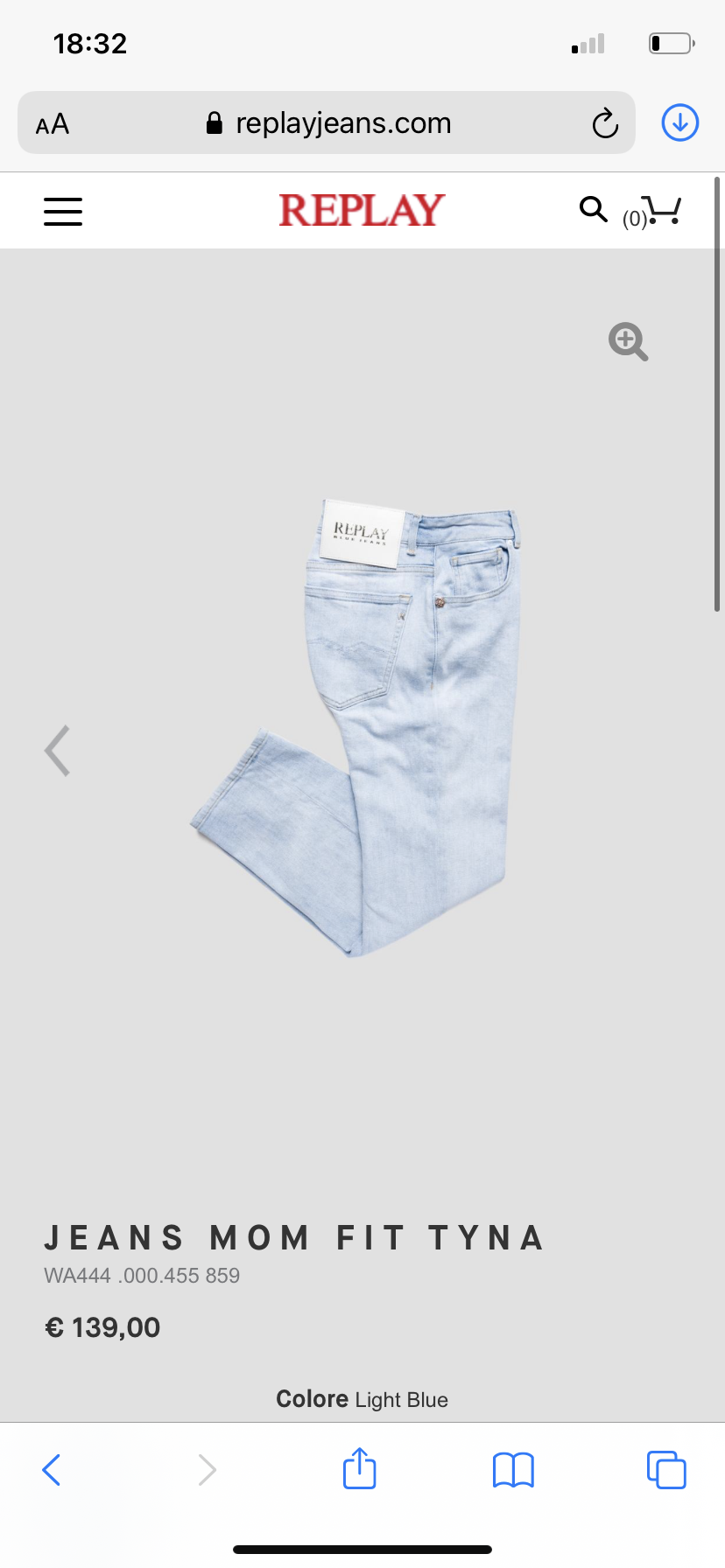 Jeans mom-fit