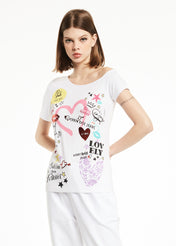 T-shirt monospalla