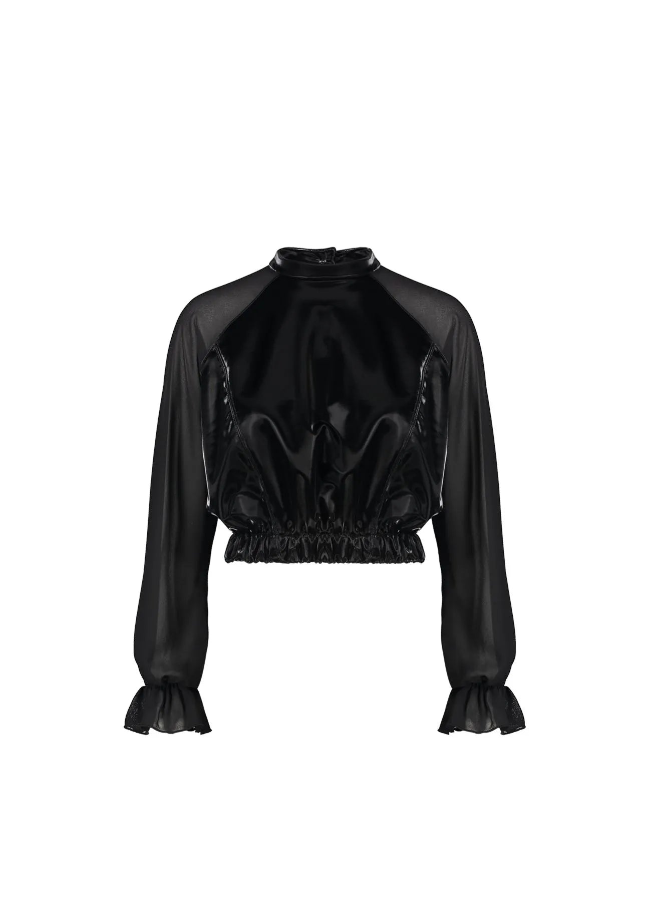 Blusa simil pelle