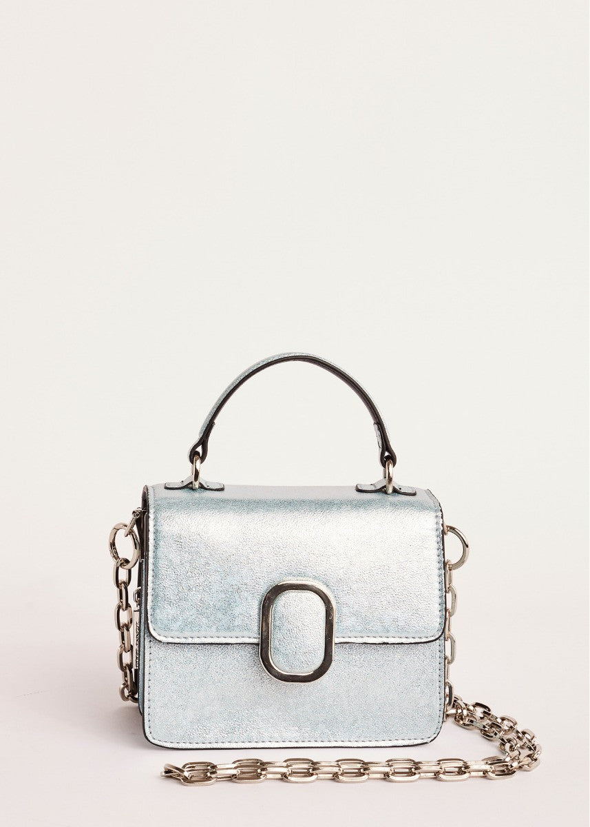 Borsa con tracolla a catena